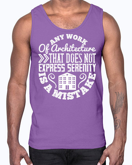 Any work of architecture that does not express serenity is a mistake Style 46#- architect- Cotton Tank