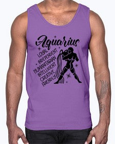 Aquarius 72#- aquarius- Cotton Tank