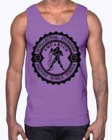 Aquarius balck 44#- aquarius- Cotton Tank