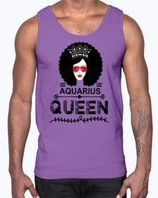 Aquarius queen 75#- aquarius- Cotton Tank