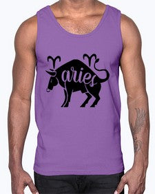 Aries 104#- aries- Cotton Tank