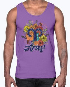 Aries 5#- aries- Cotton Tank