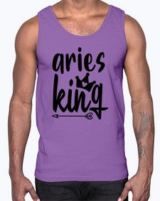 Aries king 108#- aries- Cotton Tank