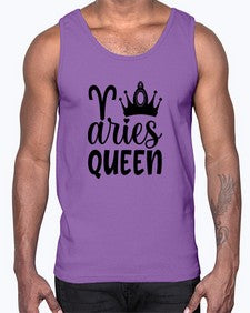 Aries queen 118#- aries- Cotton Tank