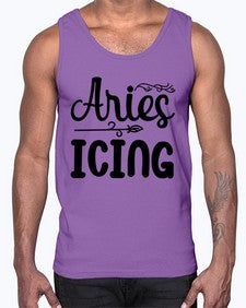 Ariesicing 106#- aries- Cotton Tank
