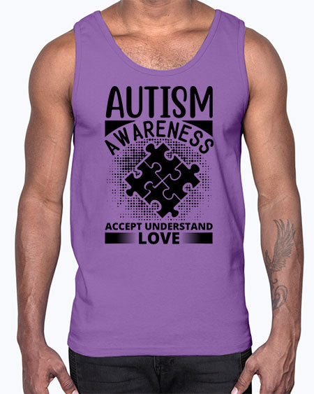 Autism awareness 01#- autism- Cotton Tank