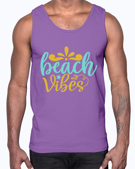 BEACH VIBES Style 70#- summer- Cotton Tank
