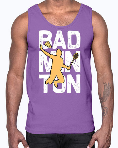 Bad 1452#- badminton- Cotton Tank