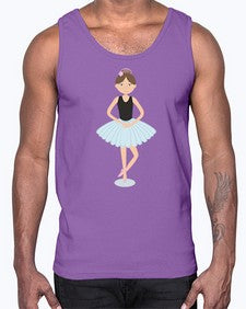 Ballerina 51#- ballet- Cotton Tank