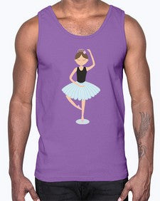 Ballerina 53#- ballet- Cotton Tank