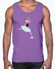 Ballerina 62#- ballet- Cotton Tank