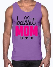 Ballet mom 76#- ballet- Cotton Tank