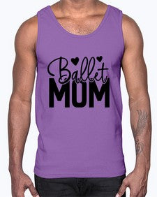 Ballet mom 77#- ballet- Cotton Tank