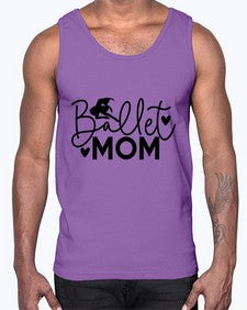 Ballet mom 78#- ballet- Cotton Tank