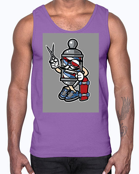 Barber Skater589#- barber- Cotton Tank