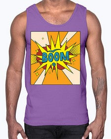 Boom 267#- art pop art- Cotton Tank