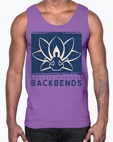 Breathe into Your Backbends 182#- yoga- Cotton Tank