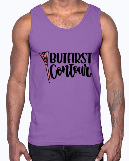 But First Contour Style 120#-makeup Cotton Tank