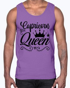 Capricorn queen 196#- capricorn- Cotton Tank