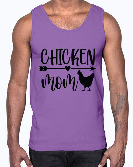 Chicken Mom- chicken- Cotton Tank