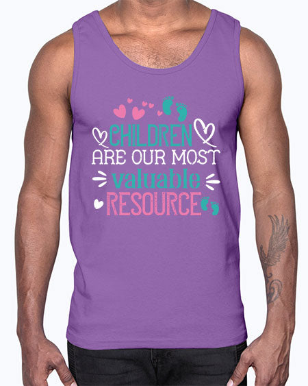 Children are our most valuable resource Style 55#- kids- Cotton Tank