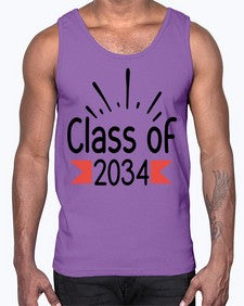 Class of 35#- graduation- Cotton Tank