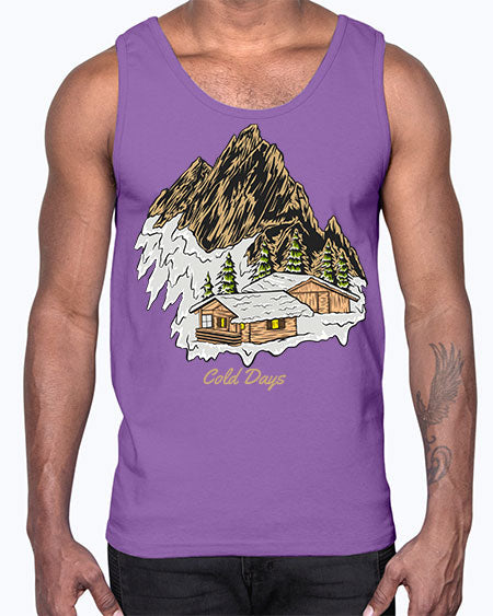 Cold Days 26#- nature- Cotton Tank