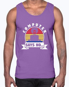 Computer says no 7#- computer- Cotton Tank