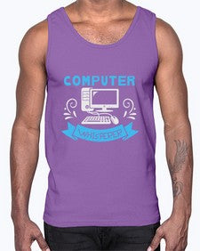 Computer whisperer 53#- computer- Cotton Tank