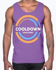 Cooldown Your Spirit 194#- yoga- Cotton Tank