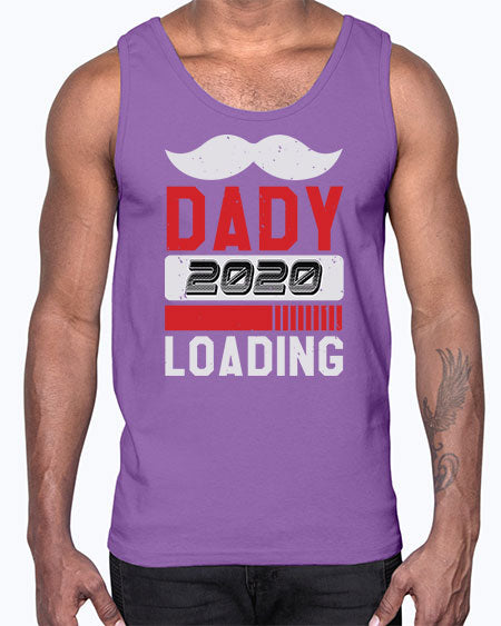 Dady Loading Style 70#- baby shower- Cotton Tank