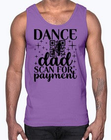 Dance dad scan 87#- ballet- Cotton Tank