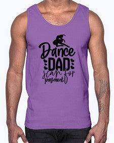 Dance dad scan for payment 85#- ballet- Cotton Tank