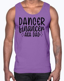 Dancer financer aka dad 111#- ballet- Cotton Tank