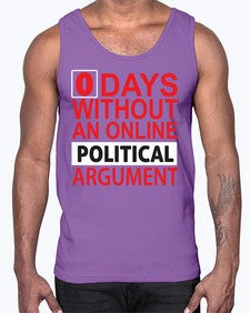 Days Without an online 80#- internet- Cotton Tank