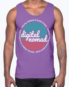Digital Nomad is Everything 21#- internet- Cotton Tank