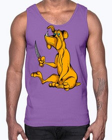 dog 107#- dogs- Cotton Tank