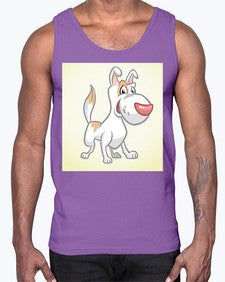 dog 114#- dogs- Cotton Tank