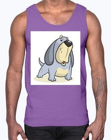 dog 115#- dogs- Cotton Tank