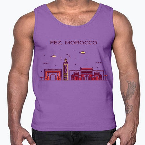 Fez 720#- cities- Cotton Tank
