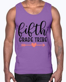 Fifth Grade Tribe 98#- fifth grade- Cotton Tank