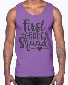 First Grade Squad 156#- first grade- Cotton Tank