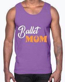 Fitted dance mom ballet svg ballet 126#- ballet- Cotton Tank