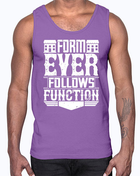 Form ever follows function Style 163#- architect- Cotton Tank