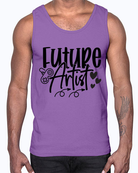 Future Artist 311#- kids- Cotton Tank