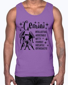 Gemini 217#- gemini- Cotton Tank
