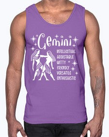 Gemini 221#- gemini- Cotton Tank