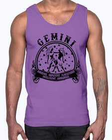 Gemini 9#- gemini- Cotton Tank