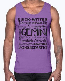 Gmini 567#- gemini- Cotton Tank