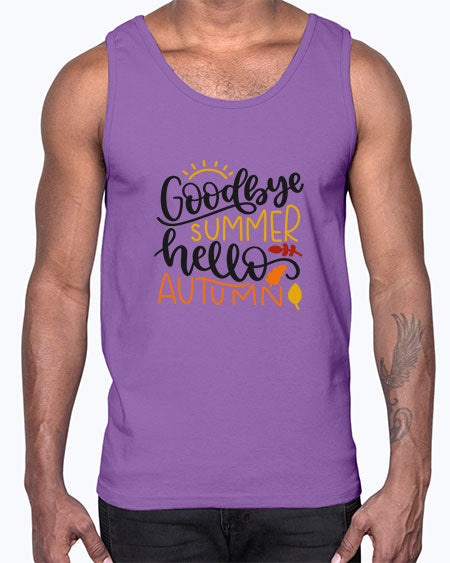 Goodbye summer hello autumn 99#- summer- Cotton Tank